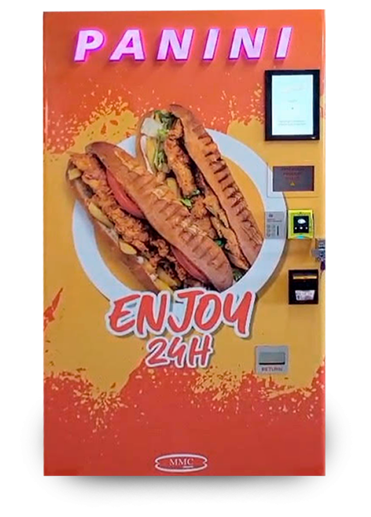 Maquina Panini :  Máquina Automática de Paninis 24h/7